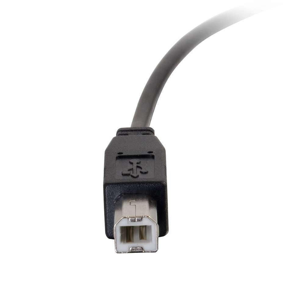 C2G 10ft (3m) USB 2.0 USB-C to USB-B Cable M/M - Black