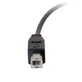 C2G 10ft (3m) USB 2.0 USB-C to USB-B Cable M/M - Black