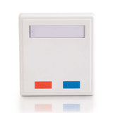C2G 2-Port Cat5E Surface Mount Box - White