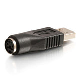 C2G USB - PS2, M/F USB A PS/2 Black