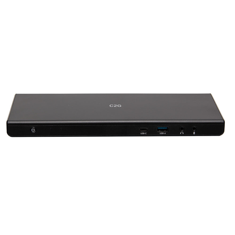 C2G USB-C® 12-in-1 Triple Display Docking Station with HDMI®, DisplayPortTM, Ethernet, USB (TAA Compliant)