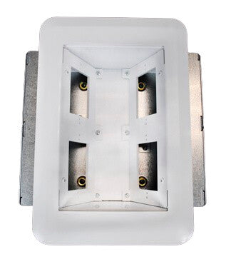 WIREMOLD EFSB4 outlet box Silver, White