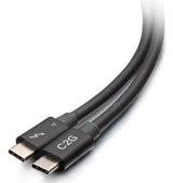 C2G 6ft (2m) Thunderbolt™ 4 USB-C® Active Cable (40Gbps)