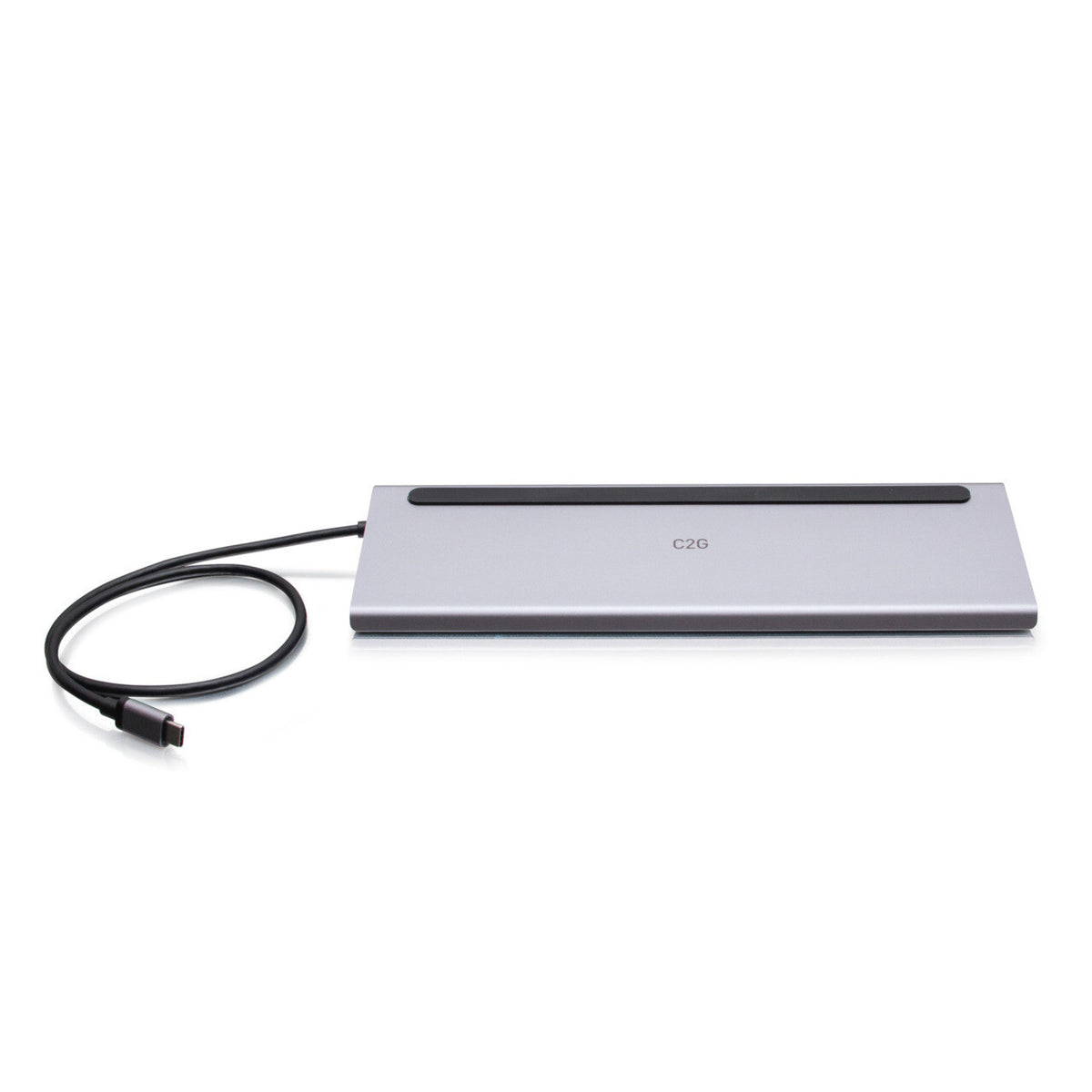 C2G USB-C® 10-in-1 Triple Display Docking Station with HDMI®, DisplayPortTM, VGA, Ethernet, USB, SD Card Reader, 3.5mm Audio and Power Delivery up to 100W - 4K 30Hz