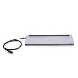 C2G USB-C® 10-in-1 Triple Display Docking Station with HDMI®, DisplayPortTM, VGA, Ethernet, USB, SD Card Reader, 3.5mm Audio and Power Delivery up to 100W - 4K 30Hz