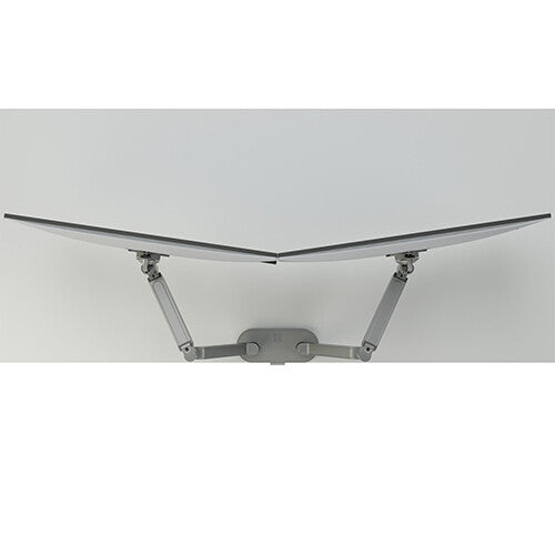 Chief Konc?sTM Monitor Arm Mount, Dual, Silver