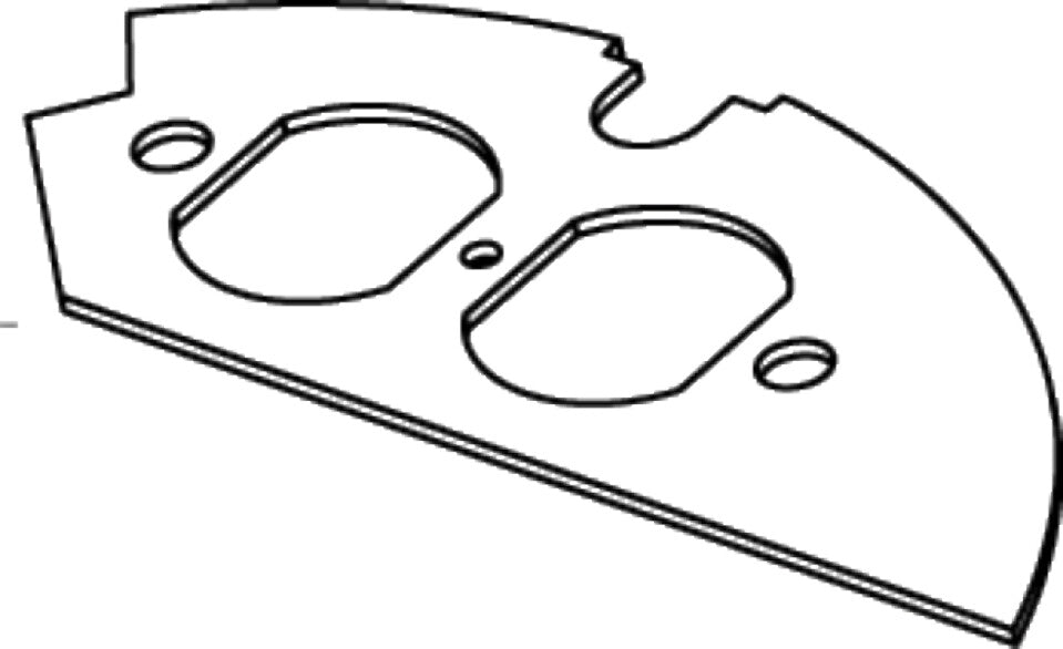 WIREMOLD CRFB-D-2 wall plate/switch cover