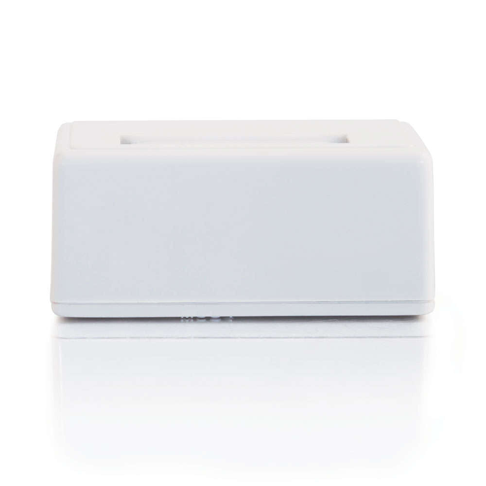 C2G 1-Port Keystone Jack Surface Mount Box - White