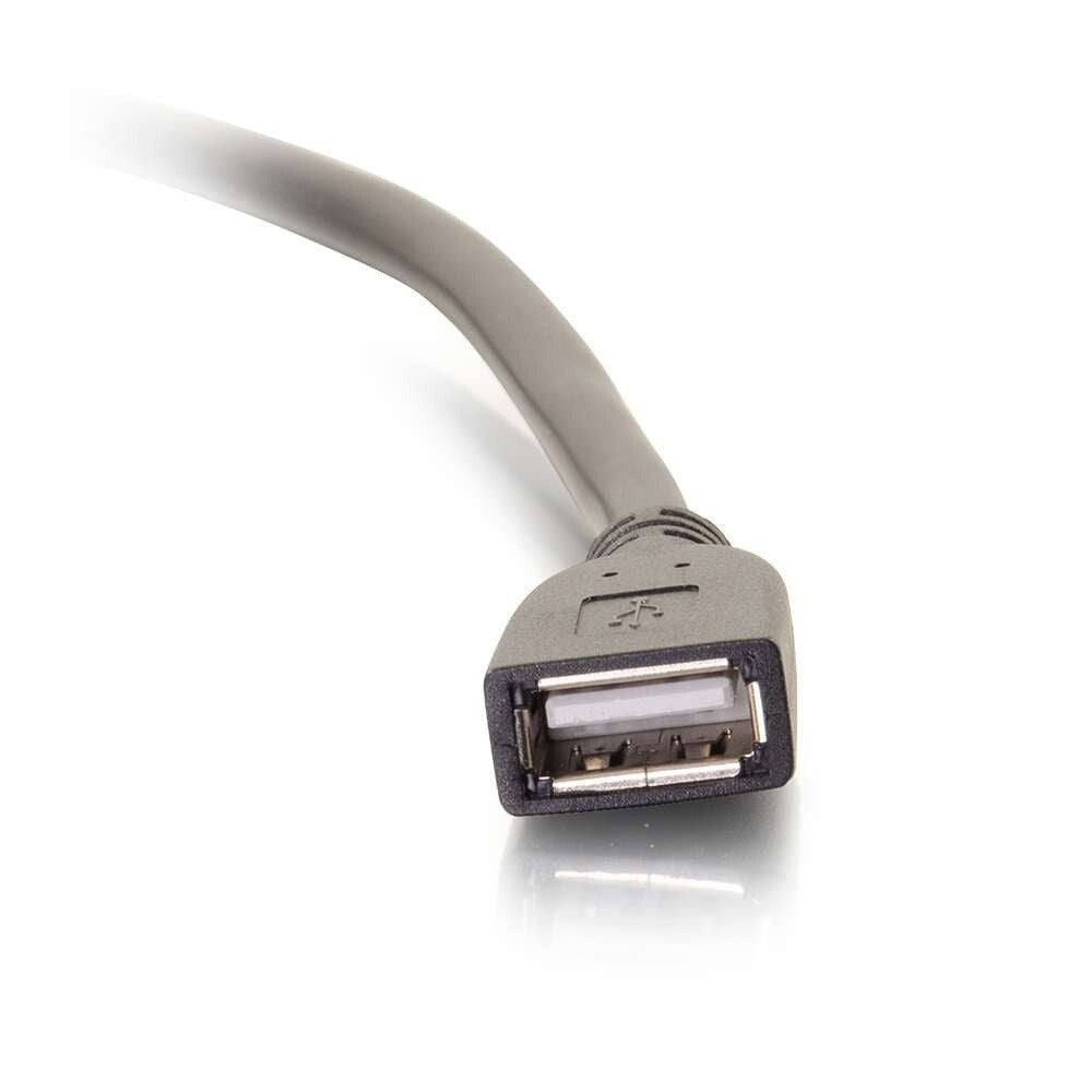 C2G 75ft (22.8m) USB-A Male to Female Active Extension Cable - Plenum, CMP-Rated
