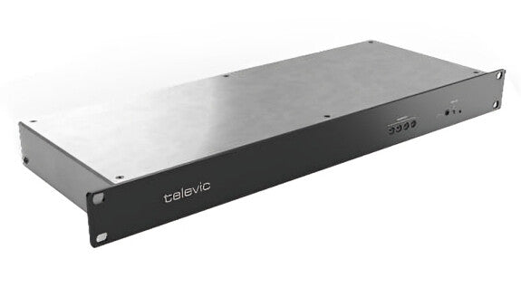 Televic Lingua L12 Black, Steel Ethernet LAN 50 - 60 Hz 1U