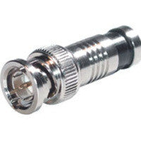 C2G RG6 Compression BNC Connector Multipack - 10 Pack