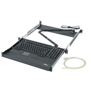 Middle Atlantic Products RM-KB rack console Steel Black 1U