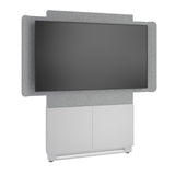 Middle Atlantic ForumTM Free-Standing 48" (2-Bay) Display Stand for (1) 56" to 65" Display, Dark Finish