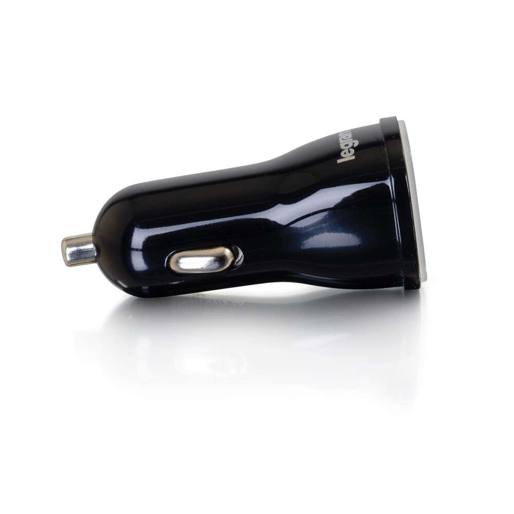 C2G Smart 2-Port USB Car Charger, 2.4A Output
