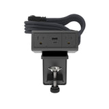 WIREMOLD D3RUR6XRGC power extension 1.8 m 2 AC outlet(s) Indoor Graphite