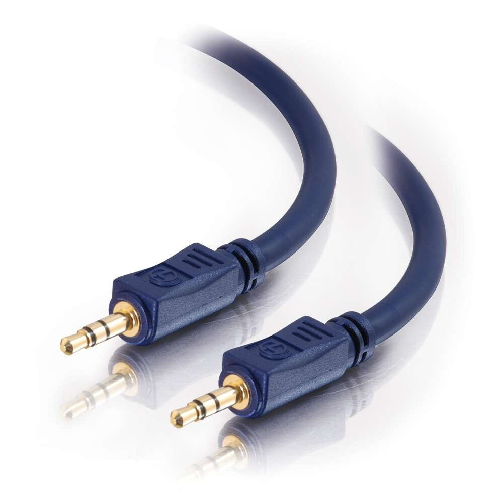 C2G 3ft (0.9m) VelocityTM 3.5mm M/M Stereo Audio Cable