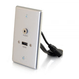 C2G 39871 wall plate/switch cover Aluminium