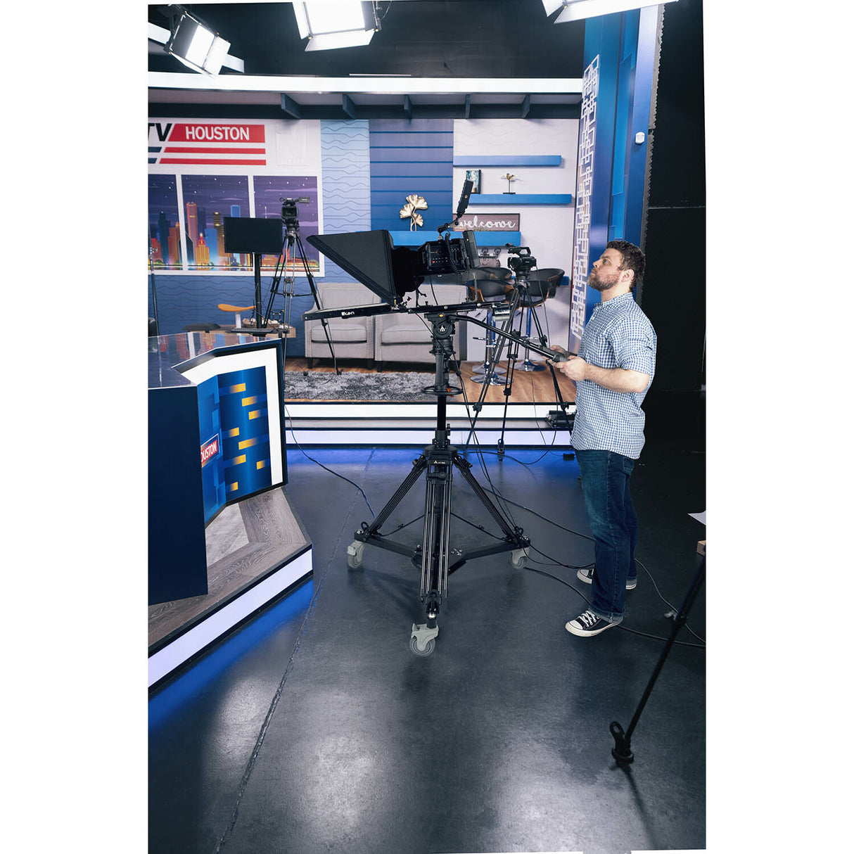 ikan EI-7903-A tripod Digital/film cameras 3 leg(s) Black