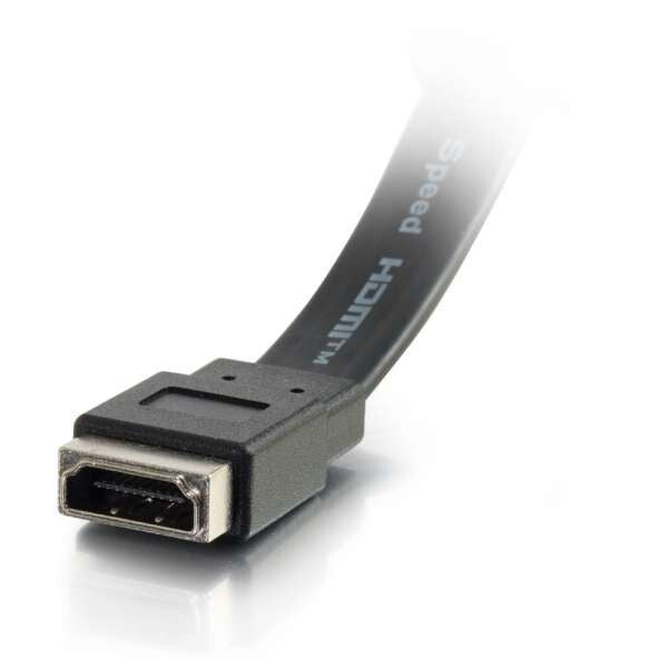 C2G 39710 cable gender changer HDMI Aluminium, Black