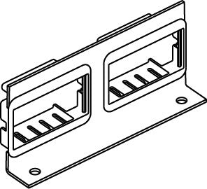 WIREMOLD RFB-2AB-SS bracket/brace