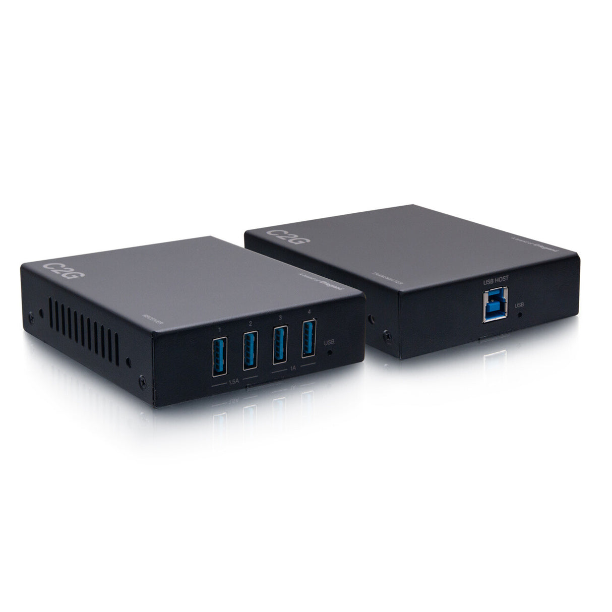 C2G Superbooster® 4-Port USB over Cat6a Extender Kit - USB 3.2 Gen1 (5Gbps)