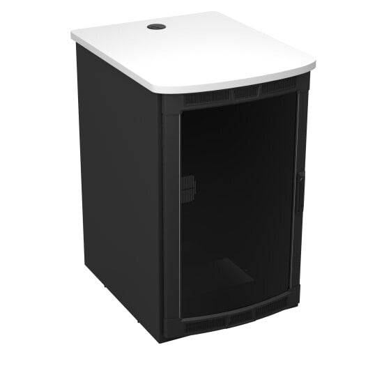 Middle Atlantic Products BGR-25SA27MDK-D8 rack cabinet 25U Freestanding rack Black, White