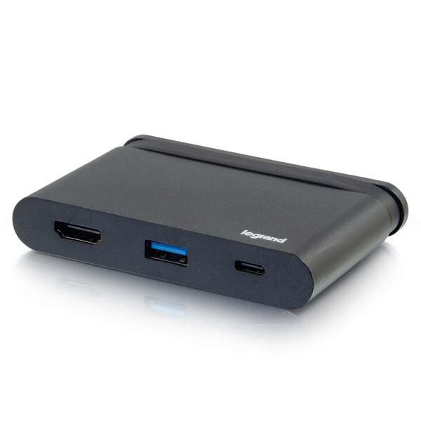 C2G 26915 laptop dock/port replicator USB 3.2 Gen 1 (3.1 Gen 1) Type-C Black