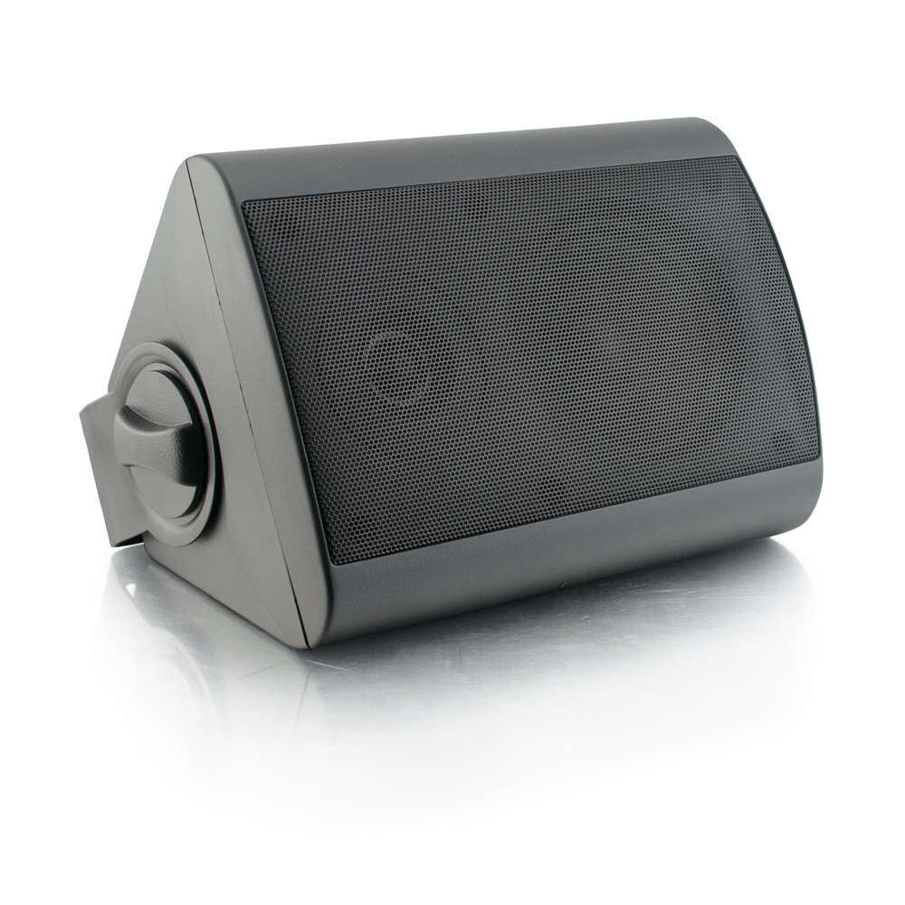 C2G 4in Wall Mount Speaker - Black - LIMITED AVAILABILITY