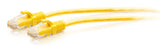 C2G 4.5m Cat6a Snagless Unshielded (UTP) Slim Ethernet Patch Cable - Yellow
