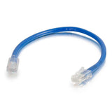 C2G 0.5ft (0.15m) Cat6 Non-Booted Unshielded UTP Ethernet Network Patch Cable - Blue