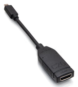 C2G C2G30068 0.08 m HDMI Type D (Micro) HDMI Black