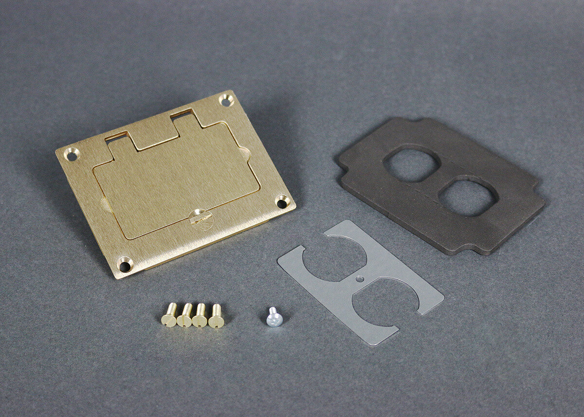 WIREMOLD 828DPGFITC wall plate/switch cover Brass