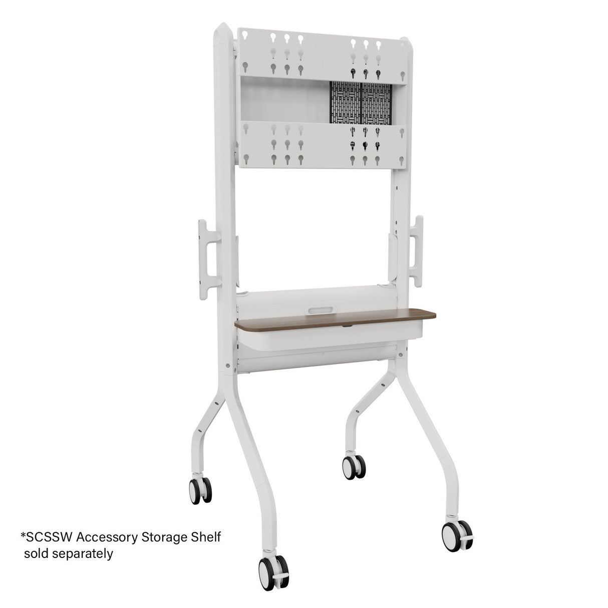 Chief Voyager Manual Height Adjustable AV Cart