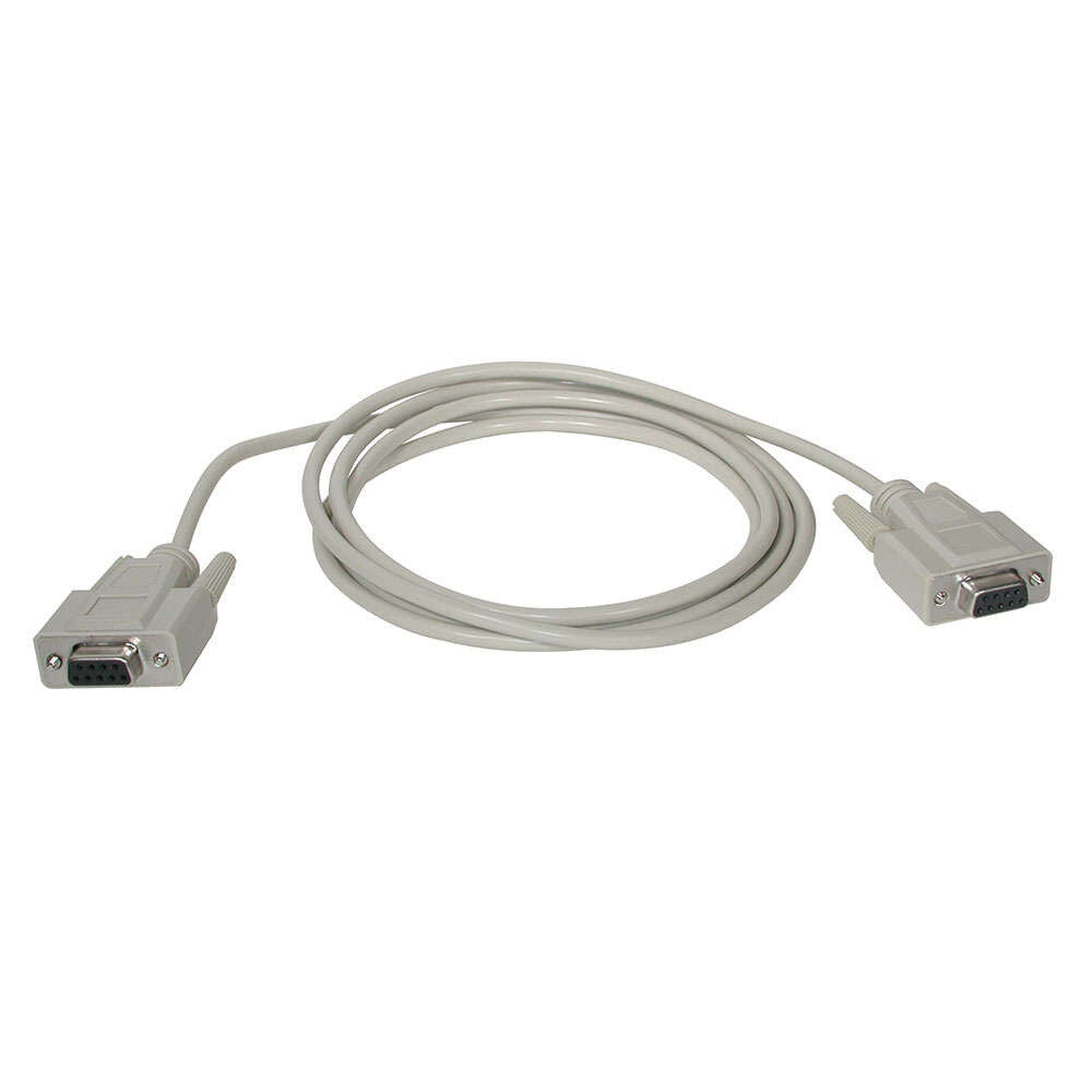 C2G 10ft (3m) DB9 F/F Serial RS232 Cable - Beige