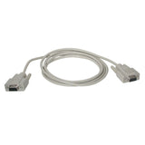C2G 10ft (3m) DB9 F/F Serial RS232 Cable - Beige