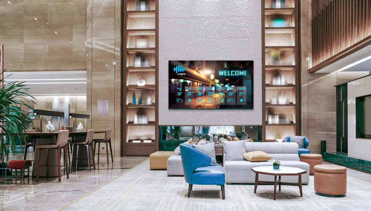 Avocor AVK-5510 Signage Display 139.7 cm (55") LED Wi-Fi 450 cd/m² 4K Ultra HD Built-in processor Android 16/7
