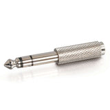 C2G 6.3mm (1/4in) Stereo Male to 3.5mm Stereo Female Adapter
