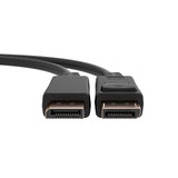 C2G 10ft (3m) TAA-Compliant DisplayPortTM Cable with Latches-8K 60Hz