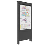 Chief ImpactTM 55 Inch Outdoor Portrait Kiosk, Samsung OHF/A Series