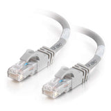 C2G 14ft (4.25m) Cat6 Snagless Unshielded UTP Network Crossover Patch Cable - Gray