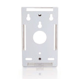 C2G Single Gang Wall Box - White