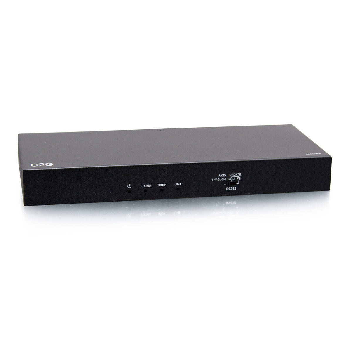 C2G HDMI® HDBaseT + VGA, 3.5mm, and USB-B to A over Cat Extender Wall Plate Transmitter to Box Receiver - 4K 60Hz