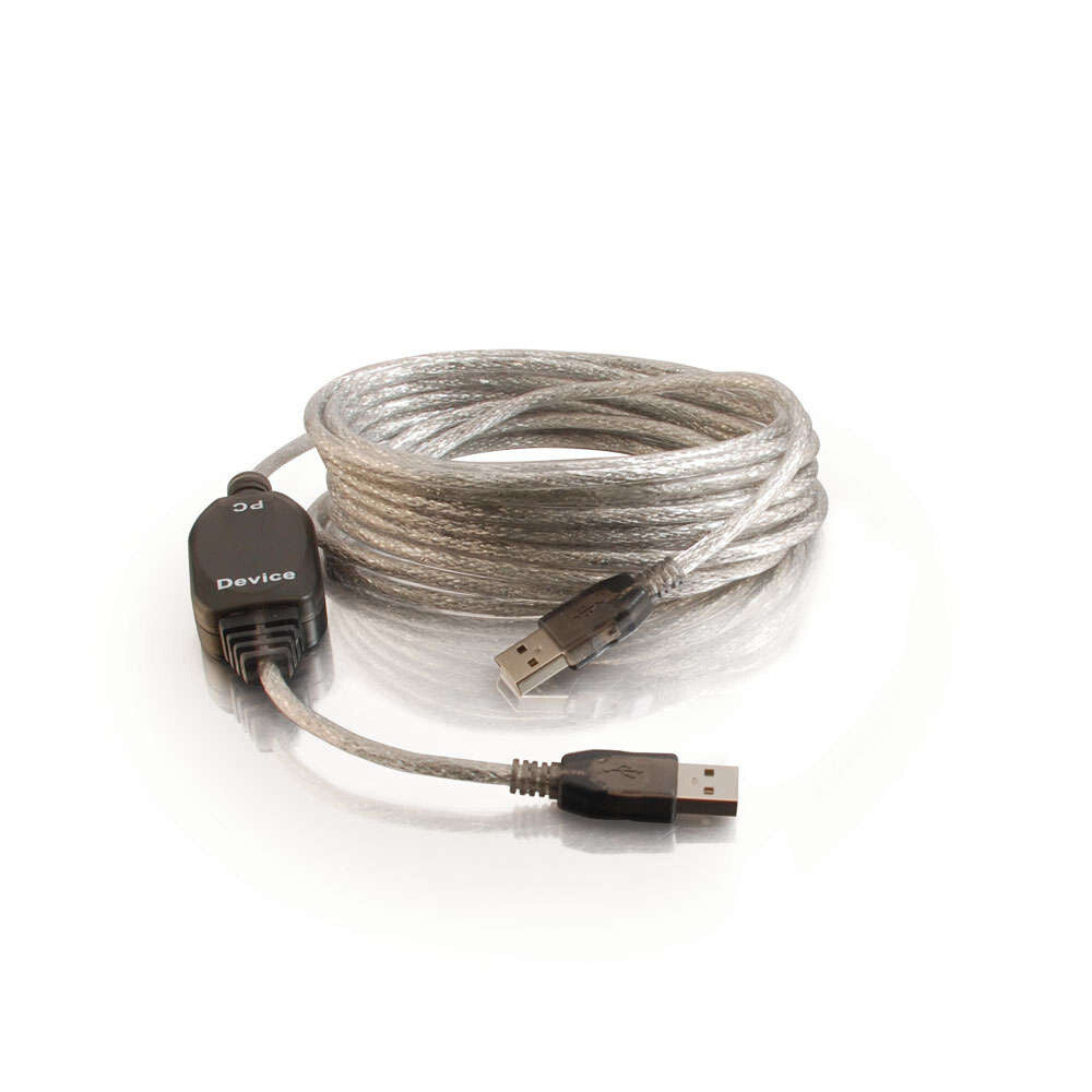 C2G 16.4ft (5m) USB 2.0 A Male to A Male Active Extension Cable