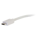 C2G USB-C® to HDMI Audio/Video Adapter Converter - 4K 30Hz - White
