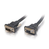 C2G 3ft (0.9m) Panel-Mount HD15 SXGA M/F Monitor Extension Cable