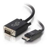 C2G 10ft (3m) DisplayPortTM Male to VGA Male Active Adapter Cable - Black