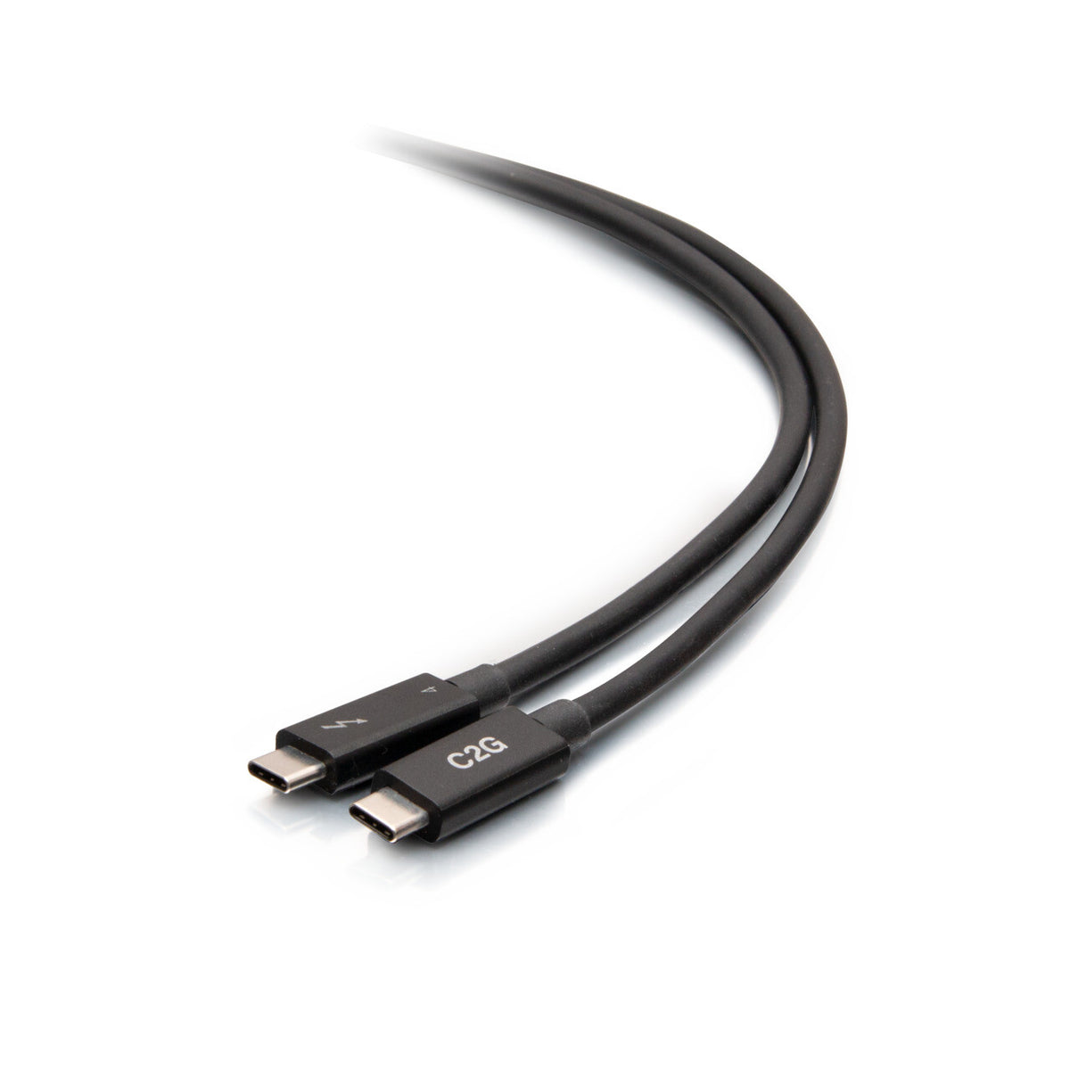 C2G 1.6ft (0.5m) ThunderboltTM 4 USB-C® Cable (40Gbps)
