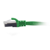 C2G 35ft Cat6a networking cable Green 10.7 m S/FTP (S-STP)