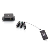 C2G Retractable Universal Mount 4K HDMI® Adapter Ring with Color Coded Mini DisplayPort™, DisplayPort, and USB-C®