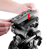 ikan EG06C2 tripod Digital/film cameras 3 leg(s) Black